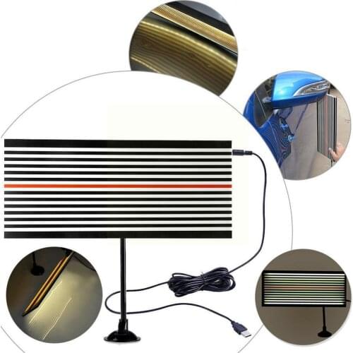 PDR Led Line Board Light Dent Reflector Lamp Dent Repair Body Detector For Auto Dent Maintenance Dent Remove Tools Automobi L9E5