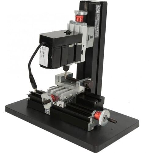 High Accuracy 24W Mini Metal Milling Machine for Processing Wood 20000rpm US Plug 100-240V Milling Machine