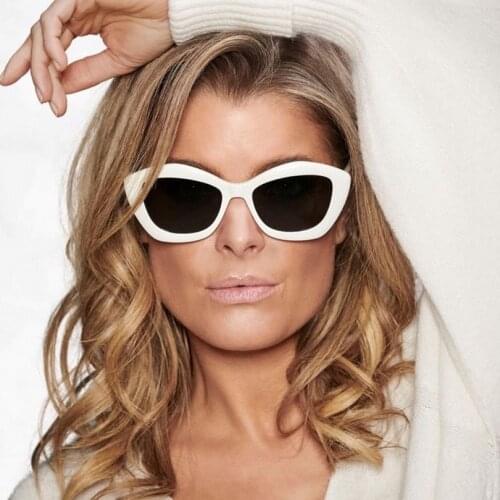 Acetate butterfly sunglasses women fashion cat eye women sunglasses two color frame