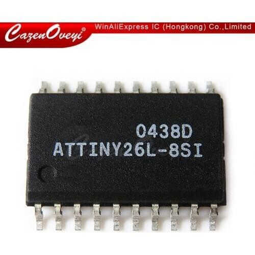 10pcs/lot ATTINY26L-8SU ATTINY26L-8 ATTINY26 26L-8SU SOP-20 In Stock