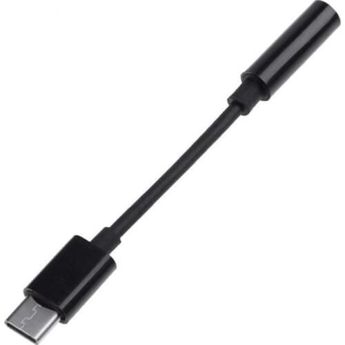 Adapter USB-C Type C To 3.5mm Jack Headphone Cable Converter Cable Audio Aux Cable OTG For Xiaomi 10 /Huawei /HTC Oneplus Tablet