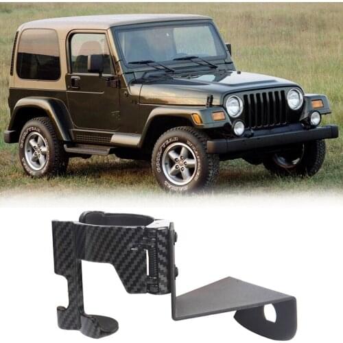 Car Multi-Function Drink Cup Holder Phone Mount Bracket Fit for Jeep Wrangler TJ 1997-2006