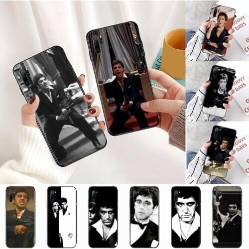 Tony Montana Scarfaces Al Pacino Phone Case For Huawei P9 P10 P20 P30 Pro Lite smart Mate 10 Lite 20 Y5 Y6 Y7 2018 2019