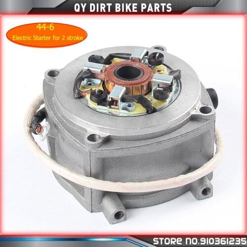 Electric Starter for 2 stroke engine 49cc pocket bike mini dirt bike mini ATV 49cc Motorcycle Motor 44-6 Electric Starter