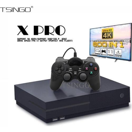 Dikdoc 64Bit Retro Game Console Support 4K HDMI TV Output Built in 800 Classic Games TV Video Game Player For PS1/CPS/GBC/SMS/GB