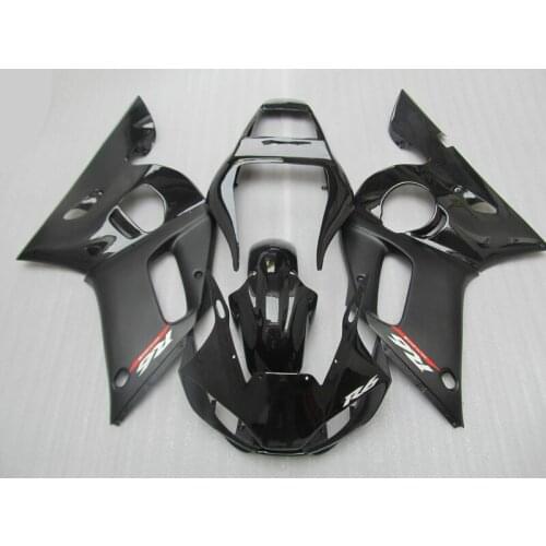 Motorcycle Fairing kit for YAMAHA YZFR6 98 99 00 01 02 YZF R6 YZF600 1998 2000 2002 Matte&gloss black Fairings set+Gifts YE09