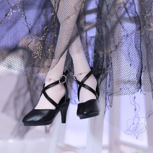 BJD Doll shoes suitable for 1-4size SD Syvir body stylish shoes with high heels for girls doll accessories