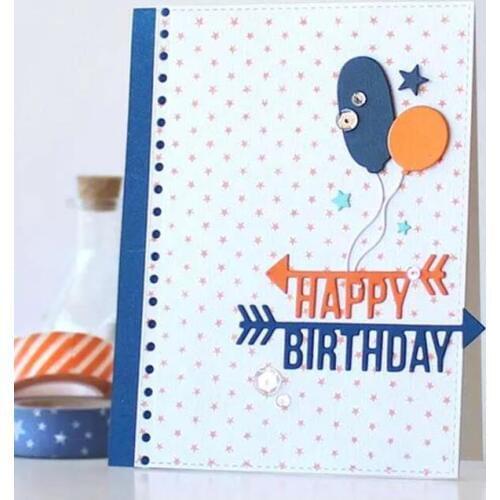 M64 6pc letter Stencil Metal Cutting Dies For DIY Scrapbooking Paper Card Craft Embossing Dies