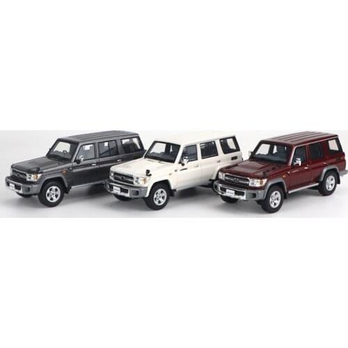 Hrn 1:43 Toyota Land Cruzer LC76 30 Anniversary Edition SUV Simulation Model Car