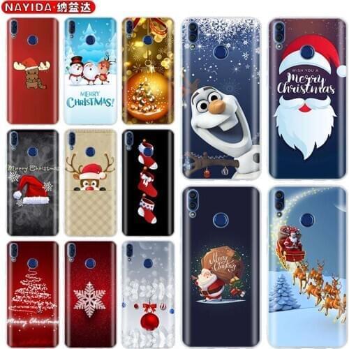 Soft TPU Case For Huawei Honor 30 20 10 9 9x Lite 30pro 20pro 30s 10i 20i 9a 8a 8x 8s Plus Cover Merry Christmas new Year