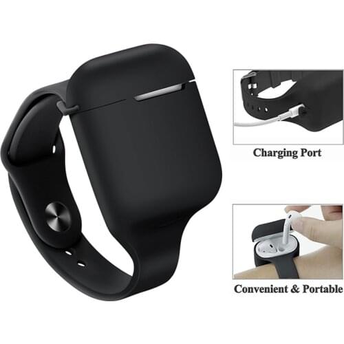 Full Protect Soft Case For Apple AirPods Pro Wrist Band Sports Case For Air Pods Pro Silicon Portable Bag Cover Capa