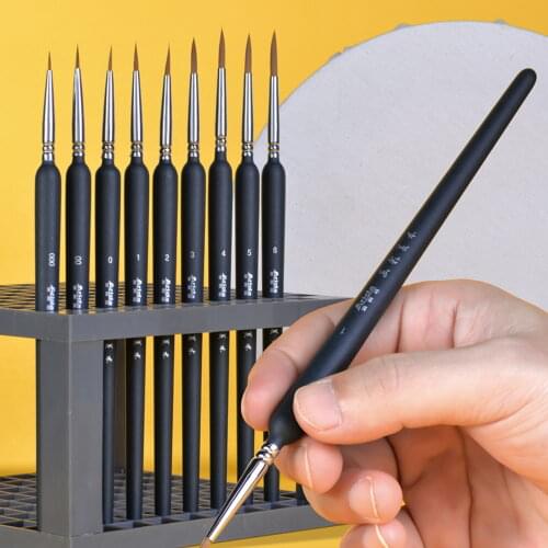 Professional Nylon hook line pen Art Liner drawing for Acrylic Watercolor Painting