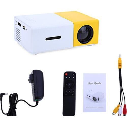Dropshipping service brand new high quality home theater YG-300 mini projector 320 x 240 Pixel free shippingto Russian buyer