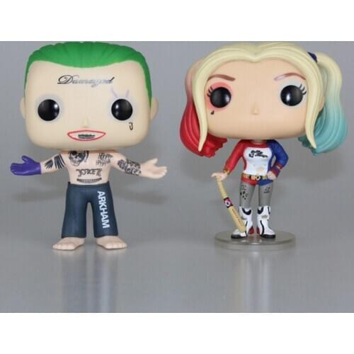 Q Version Harley Quinn Suicide Squad Anime Figure Pvc Figures Model Collection Action Toy Figure Boys Girls Kids Lover Gift