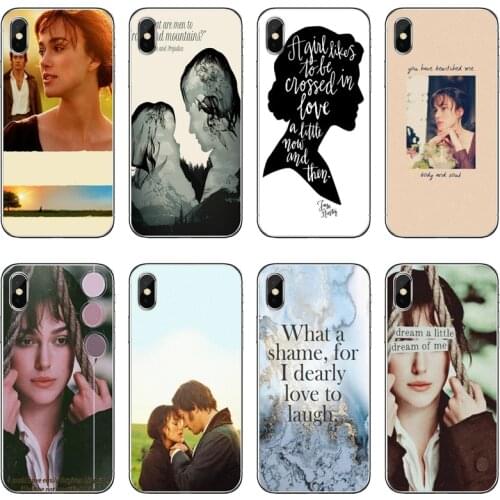 Pride And Prejudice Jane Austen Silicone Phone Case For iPhone 12 11 Pro Max Mini XS Max XR X 8 7 Plus 6 6S Plus 5 5S SE 2020