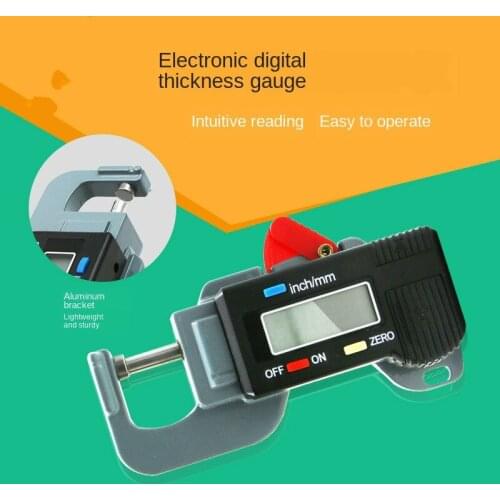 Precise Digital Thickness Gauge Meter Tester Micrometer 0-12.7MM 0.01MM Digital Thickness Gauge Thickness Gauge