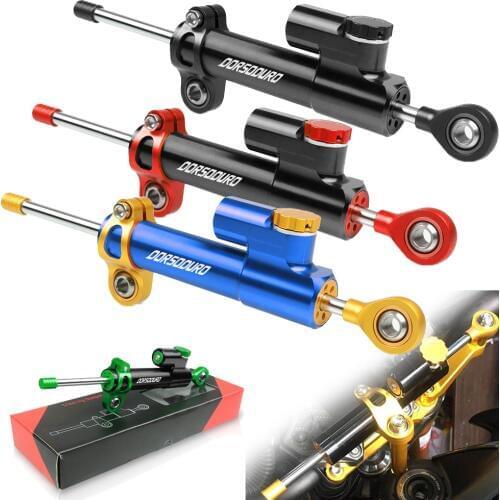 For Aprilia Dorsoduro 750 2008-2009 750 2008-14 SHIVER /GT 2007-2014 Universal Motorcycle Adjustable Steering Damper Stabilizer