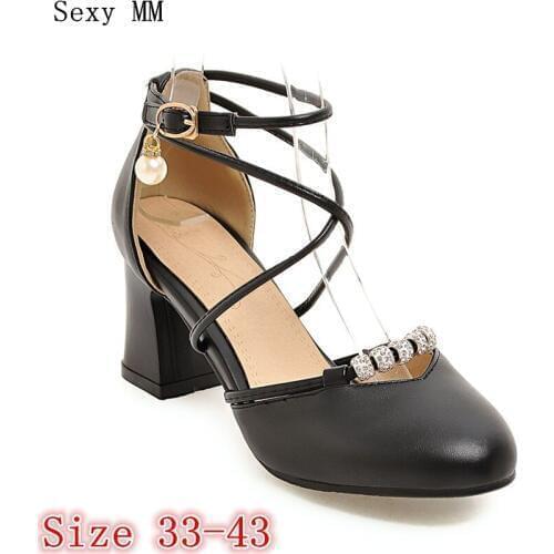 Women High Heels D'Orsay Pumps Ladies High Heel Shoes Stiletto Woman Party Wedding Shoes Kitten Heels Plus Size 33 - 40 41 42 43