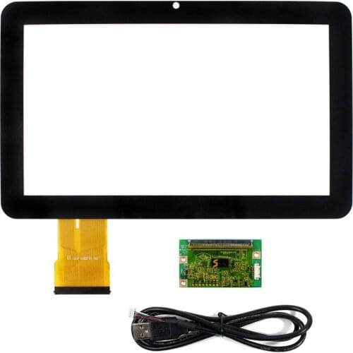 10.1inch Capacitive Touch+USB Controller For 10.1inch 1024x600 1366x768 LCD Screen