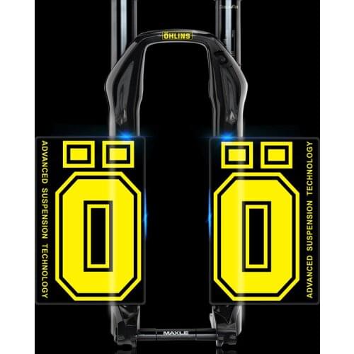2020 DH MTB Downhill fork sticker front fork decal MTB bicycle fork stickers decals Bicycle Accessories