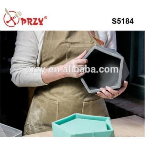 3d plant pot silicone molds flowerpots decorative molds silicone concrete molds