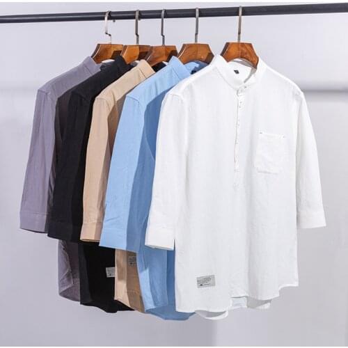 Мужские льняные рубашки BAIDAFEI China At AliExpress