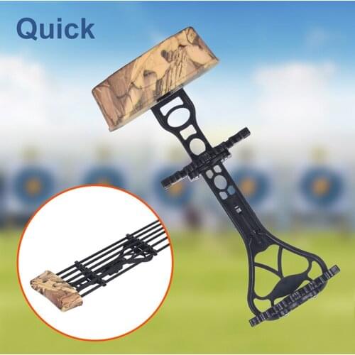 6 Spot Arrows Holder Quiver Archery Bow Quiver for Compound Bow or Crossbow Accessory Outdoor Hunting