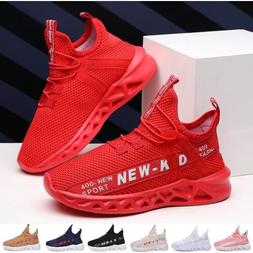 Children Sports Shoes Boys Girls Outdoor Slip Breathable Sneakers Child Running Shoes Size 28-39