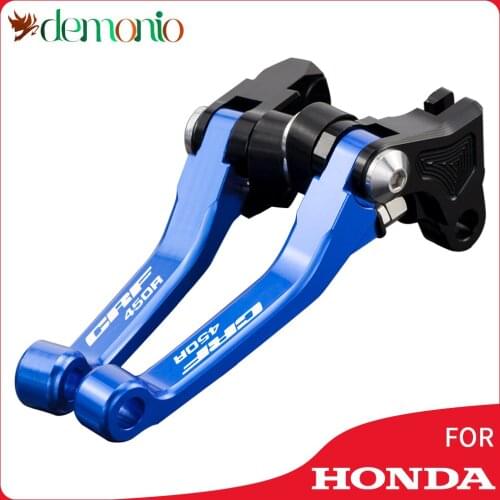 For HONDA CRF450R CRF 450 R CRF-450R 2004 2005 2006 Brake Clutch Lever Dirt Pit Bike Brake Clutch Levers Grips fits for honda