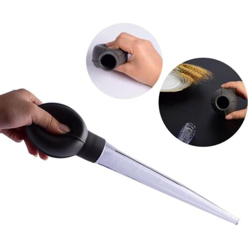 Graduated Pipette with Scale Plastic Dropper Measuring Tube for Laboratory Kitchen Baking Tool (Black)