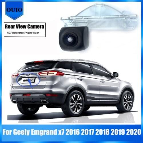 HD rear camera For Geely Emgrand x7 2016 2017 2018 2019 2020 Night vision Backup Parking Reversing Camera / License Plate Camera