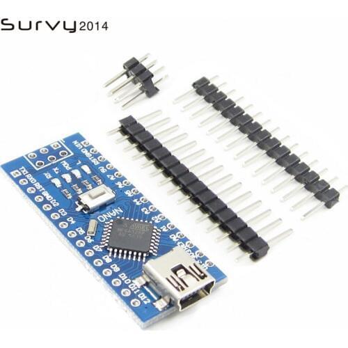 1PCS Mini USB With the bootloader Nano 3.0 controller compatible for arduino USB driver 16Mhz NANO V3.0 Atmega328 diy
