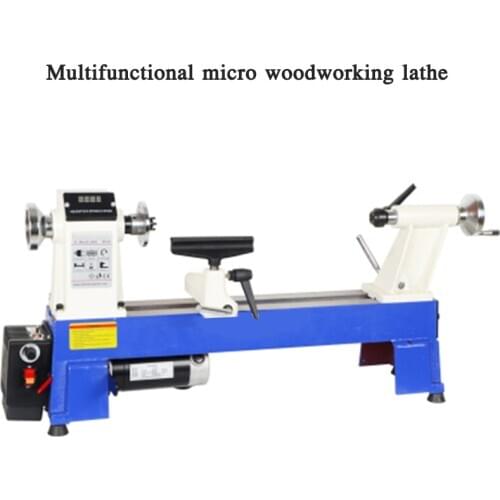 Multifunctional miniature woodworking lathe bead machine bracelet rotating small lathe household wood rotary machine