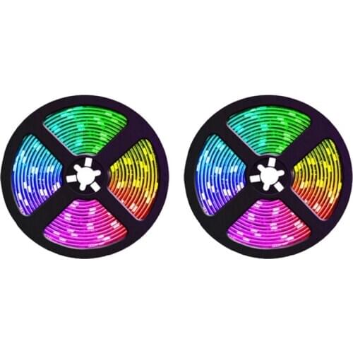 RGB LED Strip Lights Color Changing Music Sync Color for Decoration Home Party 20M Strip Lights with Remote