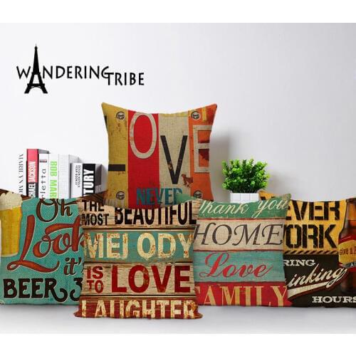 Wandering Tribe Decorative Pillowcases
