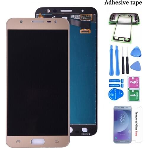 Original For Samsung Galaxy J7 Prime G610 G610F G610K G610L G610S LCD Display with Digitizer Touch Screen Assembly