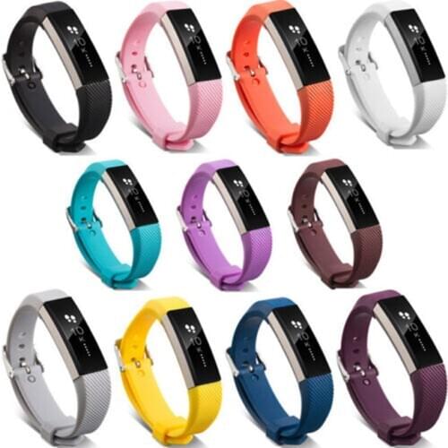 11 Pack) Replacement Soft Silicone Band Strap Wristband Bracelet For Fitbit Alta/Alta HR Small / Large