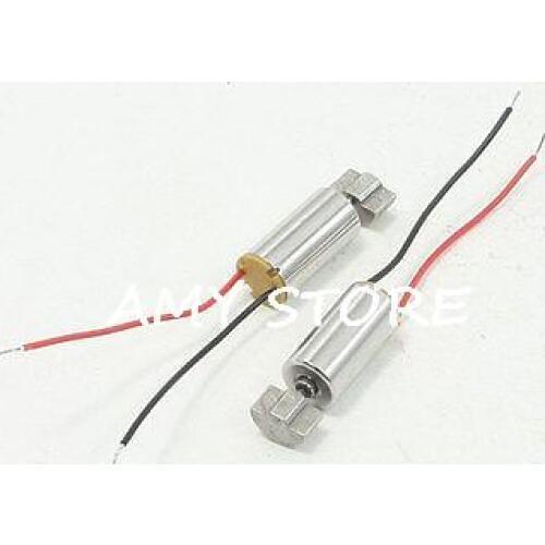 2pcs 20000RPM Speed DC 1.5-3V 6mm x 12mm Magnetic Micro Coreless 612 Vibration Motor for Sex Toy Massager