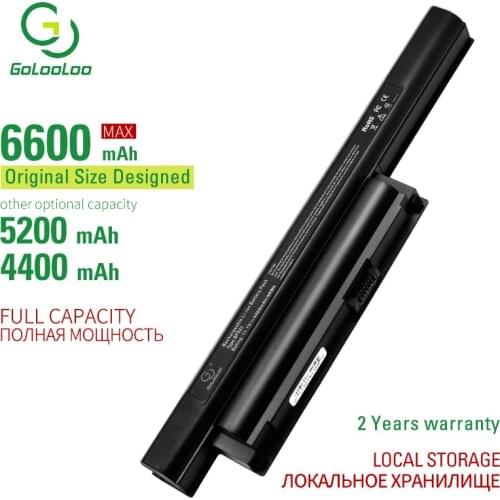 6600mAh 6 Cells VGP-BPS22 New Laptop Battery For Sony VAIO BPS22 VGP-BPS22A VGP-BPL22 VGP-BPS22/A VPC-EB3 VPC-EB33 VPC-E1Z1E EC2