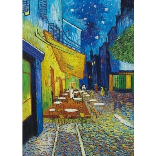 Night cafe The wooden puzzle 1000 pieces ersion jigsaw puzzle white card adult childrens educational toys