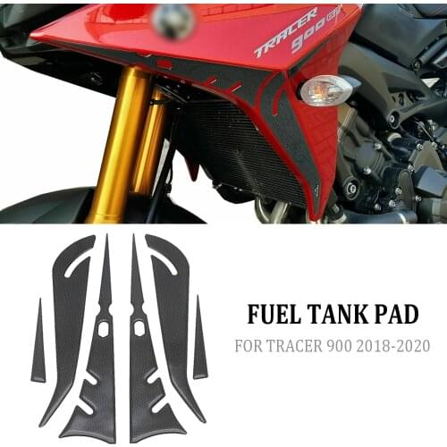 FOR YAMAHA TRACER 900 MT-09 Tracer900 2020 2019 2018 Motorcycle Fuel Tank Pad Protector 3D Sticker Decal Fuel Anti-Slip