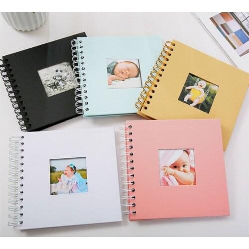 Photo Albums Creative Baby Anniversary Photoalbums Scrapbook Albums DIY Handmade Photograph Album for Lover Baby Wedding