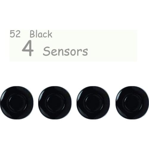 Car Parking Sensor Kit 4PCS / Lot Buzzer No Drill Hole Saw Reverse Radar Sound Alert Indicator System 22mm 8 Colors