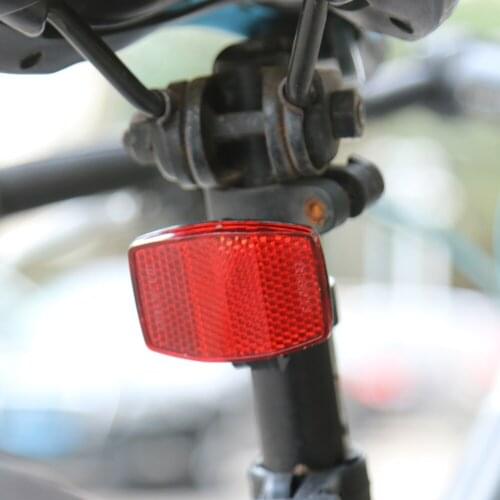 Mountain Bike Reflector Set MTB Bicycle Front Rear Reflectors Warning Night Riding Safety Lens Cycling Accessories Dropshipping