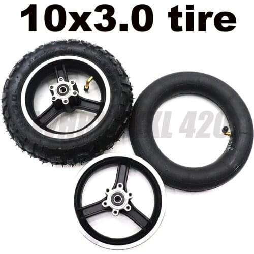 10x3 inch Off Road City Road Pneumatic Tire Inner Tube Inflatable Tire for Electric Scooter Speedual Grace 10 zero 10X 10 * 3.0