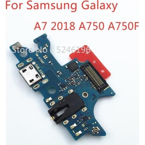 Applicable to For Samsung Galaxy A7 2018 A750 A750F USB charging port charger base connector soft cable replacement original