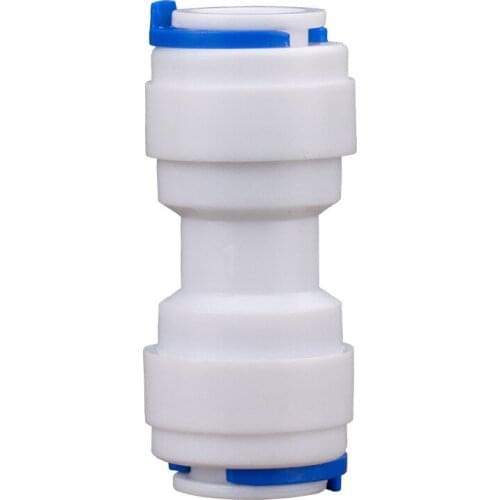 Straight Quick Connector Butt Pneumatic Pipe Connection Fittings Slip Lock Aquarium Water System Connector