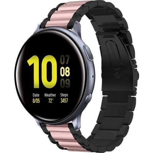 20mm 22mm bands for amazfit bip gts correa for samsung galaxy watch 3 45mm 41mm 46mm active 2 huawei watch gt 2e gt 2 strap band