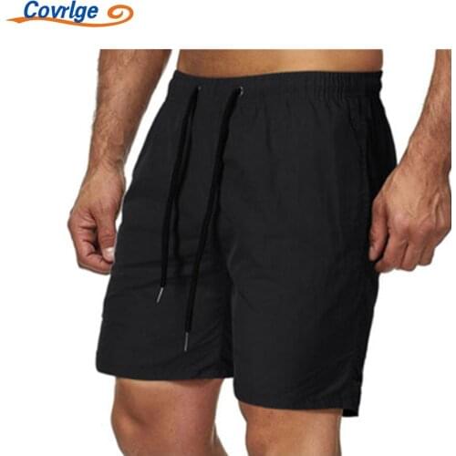 Covrlge Mens Shorts Casual Comfortable Versatile Breathable Multi-color Sporty Beach Fitness Summer Running Pant MKD093