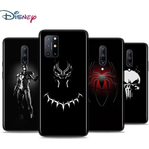 Silicone Cover Marvel Dark For OnePlus Nord N10 N100 8T 7T 6T 5T 8 7 6 Pro Plus Phone Case Shell Coque